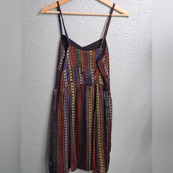 Jack Striped Dress With A Sweetheart Neckline  Size M - Picture 10 of 13